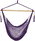 Bliss Hammocks BHC-412PR Island Rope Hammock Chair, Eco Friendly & Hand-Woven by BlissHammocks