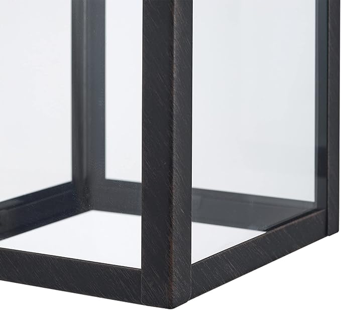 Globe Electric 44837 1-Light Outdoor Indoor Wall Sconce, Brushed Dark Bronze - Image 11