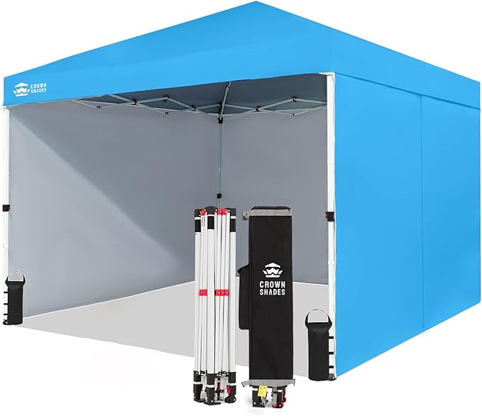 CROWN SHADES 10X10 Comercial Instant Canopy Pop Up Tent by CrownShades