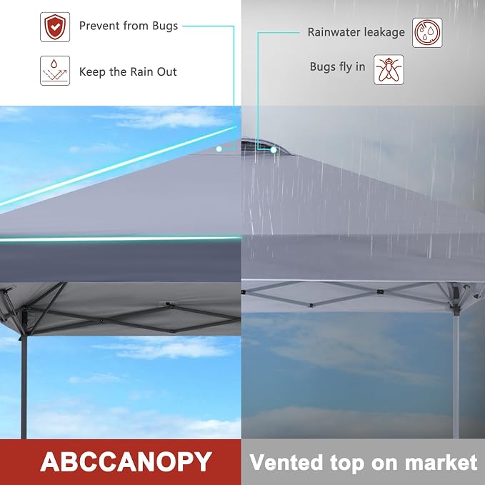 ABCCANOPY Outdoor Easy Pop up Canopy Tent 10x10 - Image 7