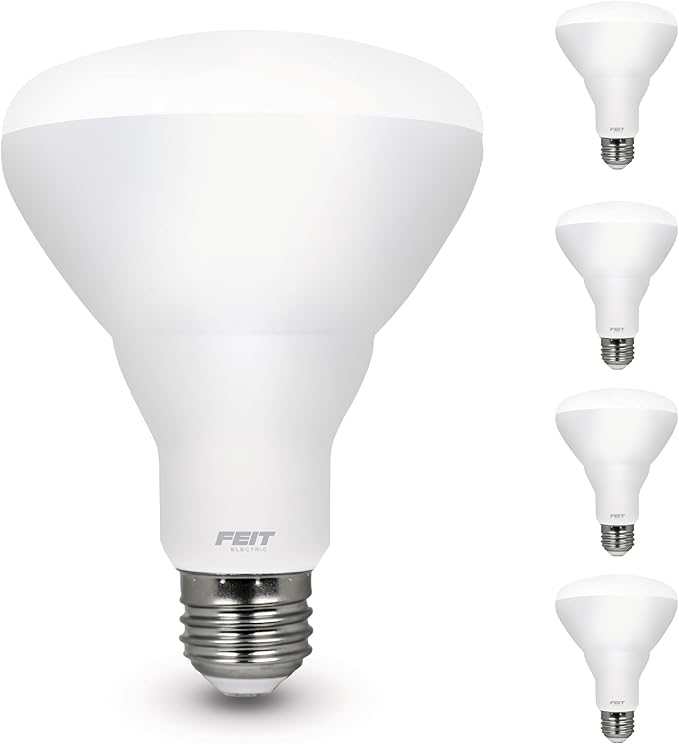 Feit Electric BR30 LED Light Bulb, 100W Equivalent, 1400 Lumens, E26 Standard by FeitElectricCompany