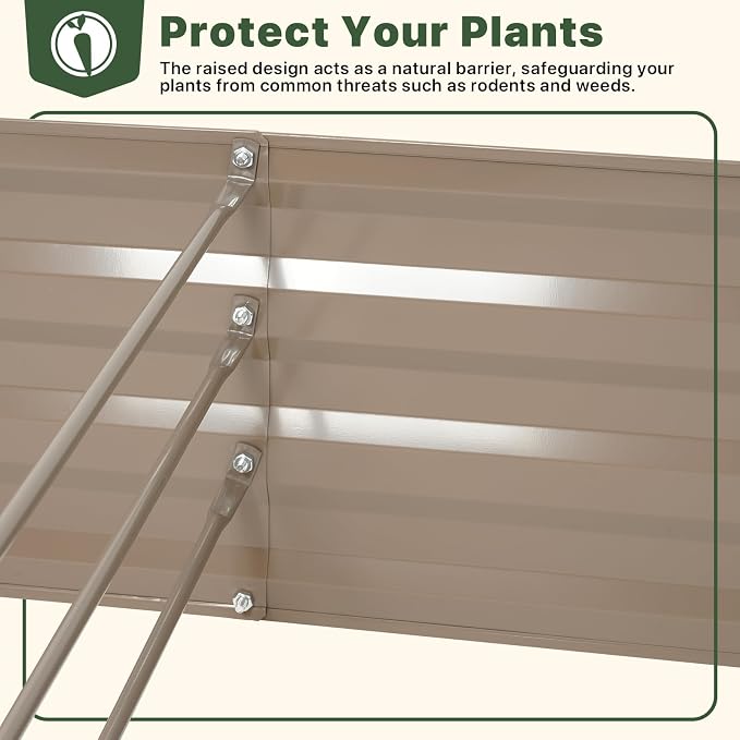 DTIG Galvanized Raised Garden Bed - Image 6