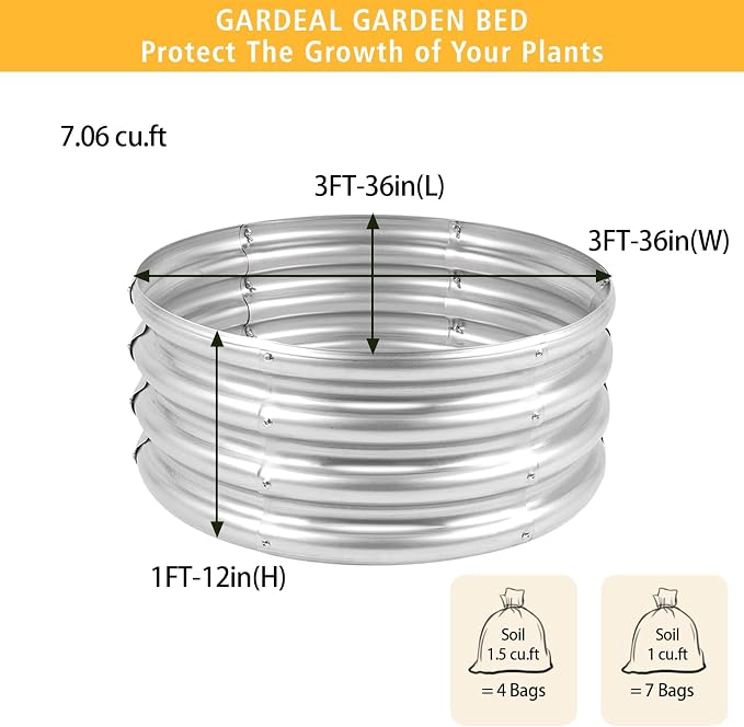 Garden Galvanized Raised Garden Bed Kit - Image 2