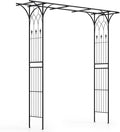 Tangkula 6.7 Ft Garden Arbor, Metal Arch by TANGKULA