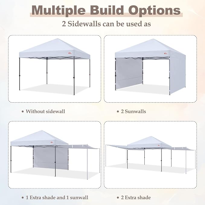 MASTERCANOPY Pop Up 10x10 Canopy Tent - Image 6