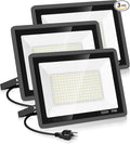 3 Pack 100W Led Flood Lights Outdoor, Super Bright 11600LM Security Lights by YANYCN