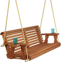 Amish Casual Heavy Duty 800 Lb Roll Back Treated Porch Swing by AmishCasual