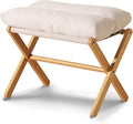 Ottoman Foot Rest- Bamboo Foldable Stool, Foot Stools Small Ottman by Baveke