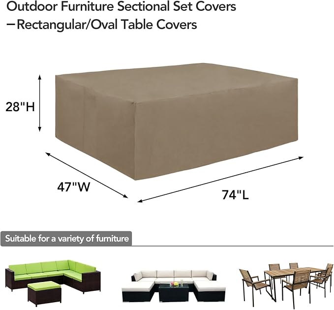 Easy-Going Heavy Duty Patio Furniture Cover - Image 2