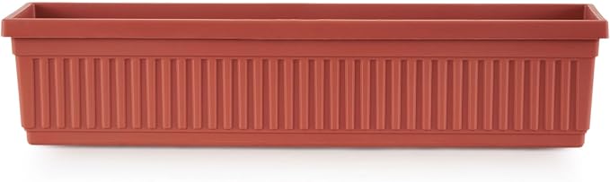 HC Companies 30 Inch Long Fluted Venetian Garden Window Container Planter Box - Image 7