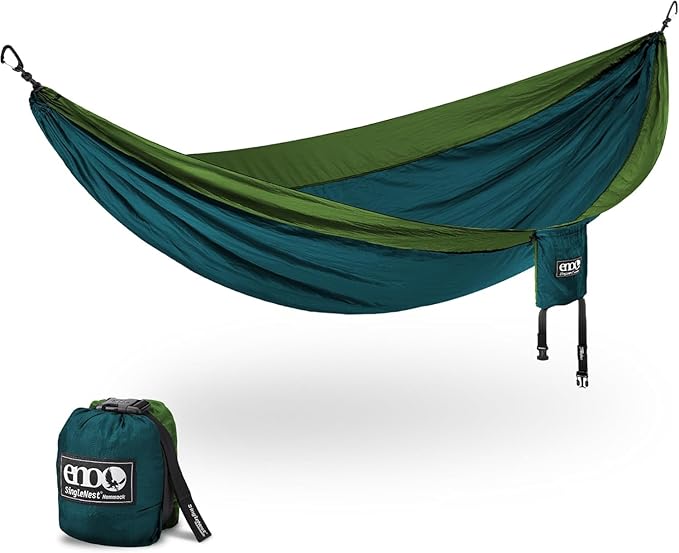 ENO, Eagles Nest Outfitters SingleNest Lightweight Camping Hammock by EaglesNestOutfitters
