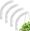 Juexica 4 Pcs Plant Hanger Wooden, 8 Inch Hanging Plant Hooks by Juexica