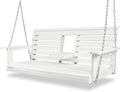 Poly Lumber 3-Seat Porch Swing, HIPS 5-Feet Bench Swing by Mosbrisa