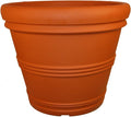 Tusco Products RR155TC Classic Rolled Rim Garden Planter, Terra Cotta by TuscoProducts