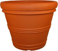 Tusco Products RR135TC Classic Rolled Rim Garden Planter, Terra Cotta by TuscoProducts
