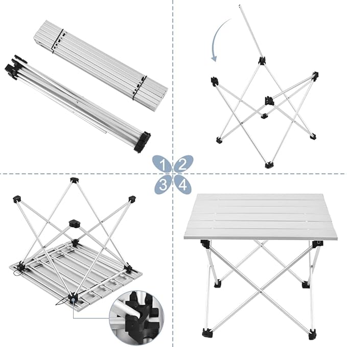 Grope Small Folding Camping Table - Image 5