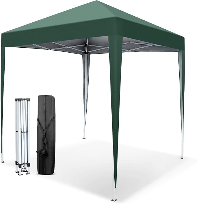VINGLI 6.5x6.5 Pop Up Canopy Tent, Outdoor Tent Canopies Foldable Portable by VINGLI