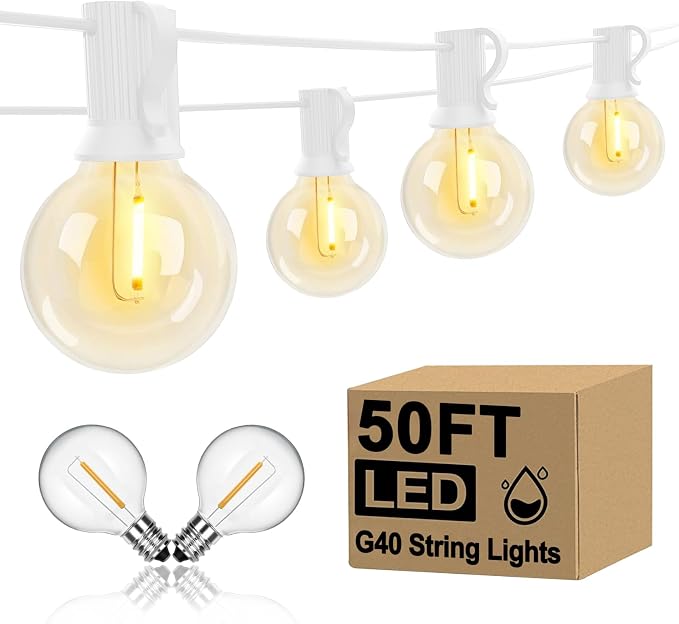 Goothy 50Ft Outdoor LED String Lights by Goothy