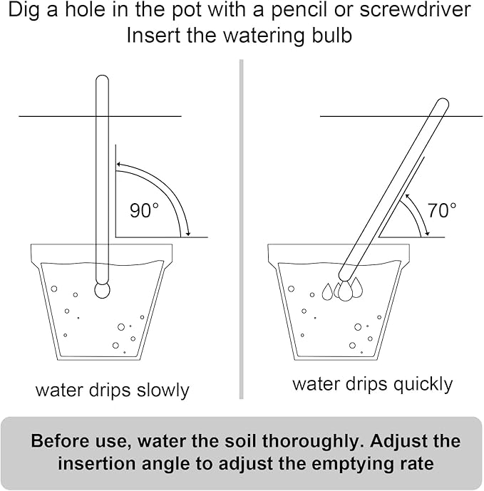 Self Watering Planter Insert. Plant Watering Devices. Plant Watering Bulbs. - Image 6