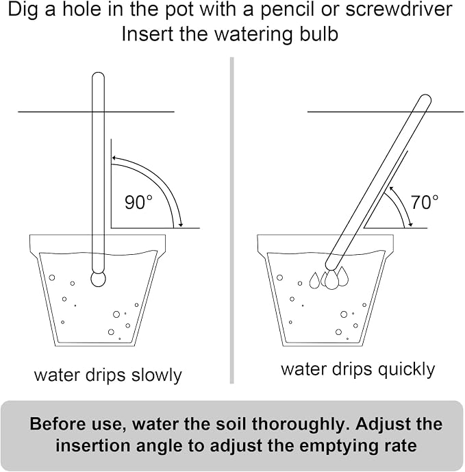 Self Watering Planter Insert. Plant Watering Devices. Plant Watering Bulbs. - Image 6