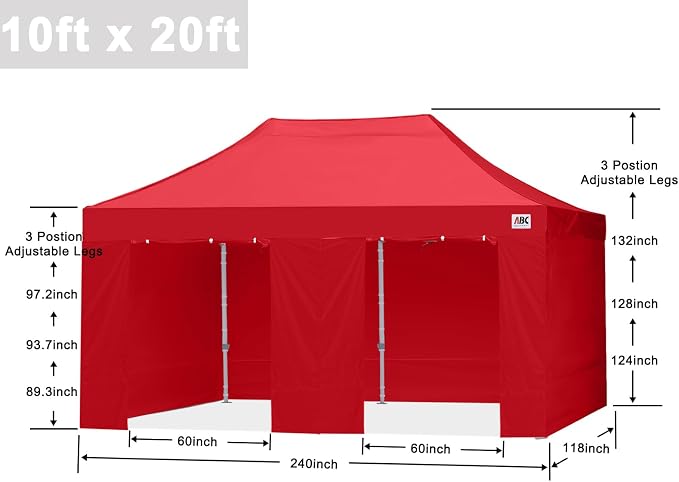 ABCCANOPY Easy Pop Up Canopy Tent - Image 3