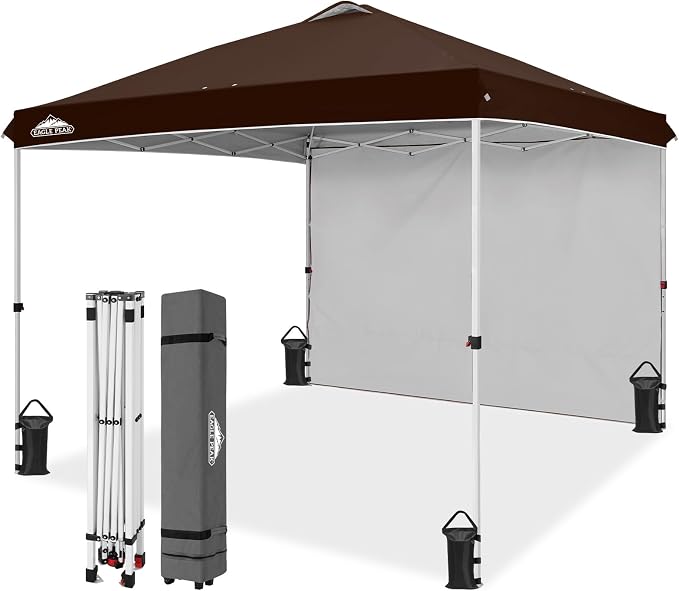 EAGLE PEAK Commercial Canopy 10x10 Pop Up Canopy Tent by EAGLEPEAK