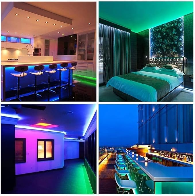 DAYBETTER Waterproof LED Light Strips 66ft, Outdoor LED Strip Lights Color - Image 5