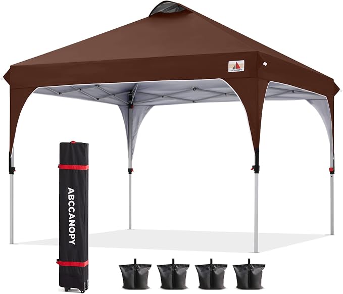 ABCCANOPY Outdoor Pop up Canopy Tent, 8x8 Instant Portable Canopy by ABCCANOPY
