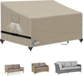 SIRUITON 4-Seat Garden Patio Sofa/Loveseat/Bench Cover 73" W x 27" D x 35" H by SIRUITON