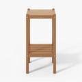 WestinTrends Malibu 36" Outdoor Adirondack HDPE 2-Tier Patio Side Table by WestinTrends