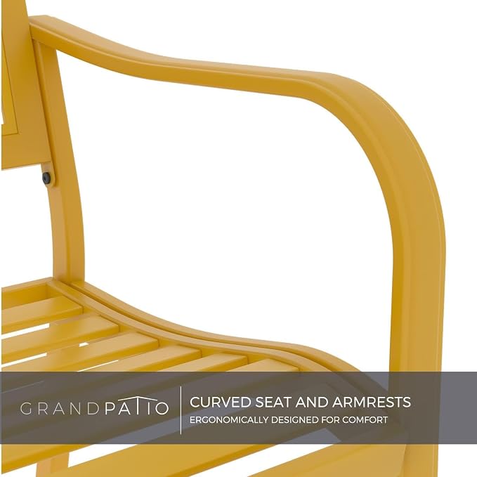 Grand patio 50" Outdoor Bench, Garden Benches - Image 5
