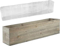 CYS EXCEL Rectangle Wood Planter Box by CYSEXCEL%C2%AE
