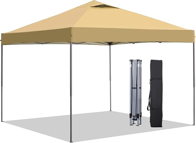 GDY 10x10 Pop Up Canopy Tent, Outdoor Canopy, Patio Tent, Commercial Instant by GDY