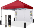 CROWN SHADES Canopy Tent 10x10 Pop Up Canopy Outdoor Shade by CrownShades