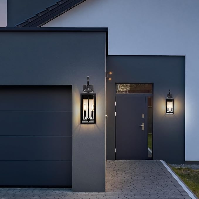 19" Large Outdoor Wall Light - Image 7