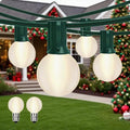 Abeja G40 Outdoor String Light, 25FT Frosted White Christmas String Lights by Abeja
