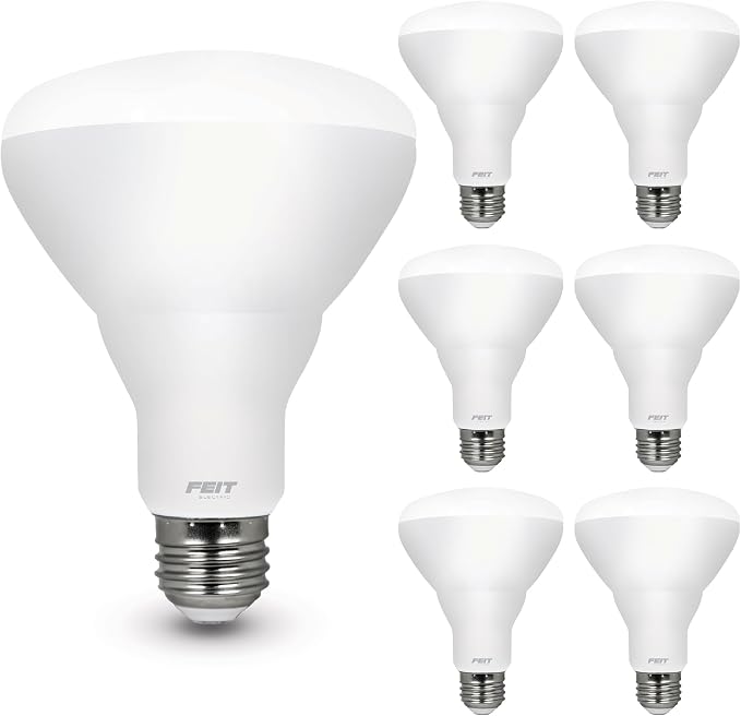 Feit Electric BR30 LED Light Bulbs, 100W Equivalent, E26 Standard Base by FeitElectricCompany