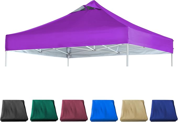 Purple Commercial Replacement Canopy Cover by JANCANOPY