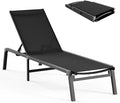 Aluminum Chaise Lounge Ourdoor by CIOKEA