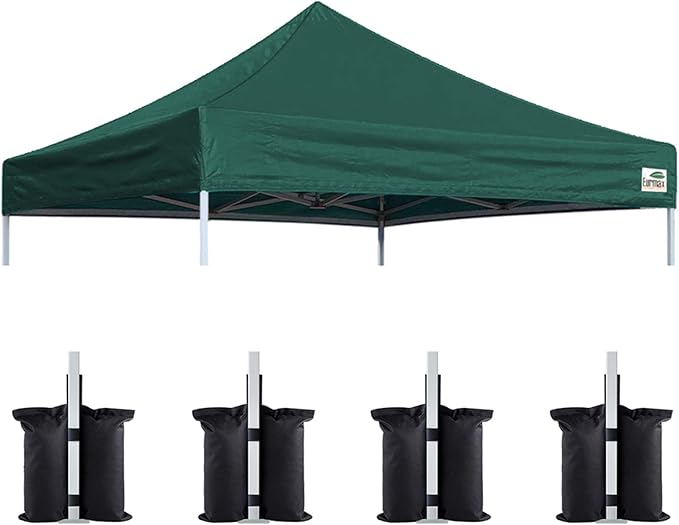 Eurmax USA New 10x10 Pop Up Canopy Replacement Canopy Tent Top Cover, Instant by Eurmax