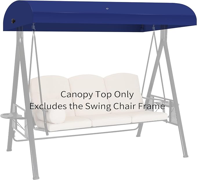 Porch Swing Canopy Replacement Top, Swing Chair Canopy Replacement - Image 2