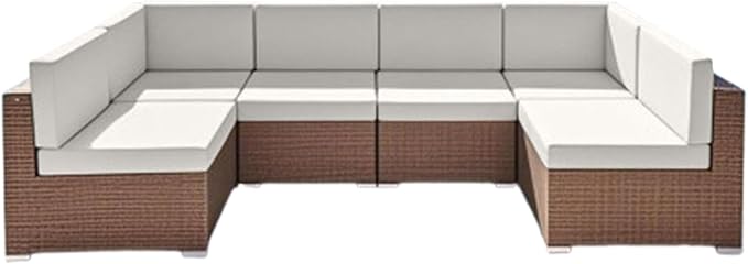 Outdoor Replacement Cushions for Patio Furniture, Splash-Resistant and by SpaceHop