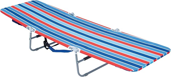 Rio Beach Portable Lay Flat Folding Backpack Beach Lounge Chair - Image 9