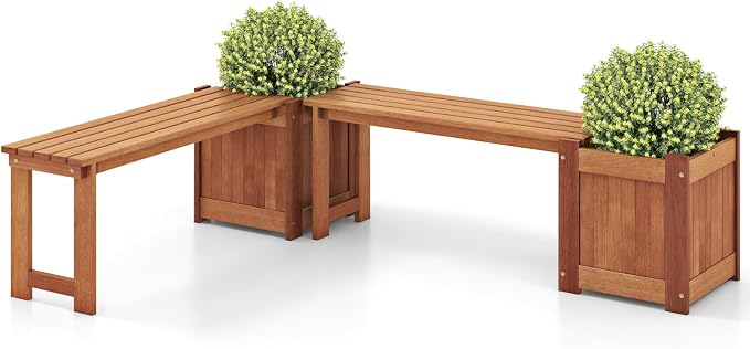 Giantex Set of 2 Outdoor Bench by Giantex