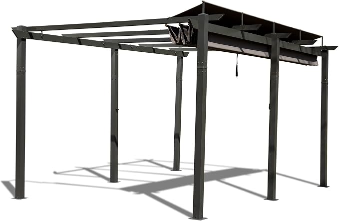 Domi 11’ X 16’ Outdoor Retractable Pergola - Image 7