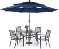 PHI VILLA Patio Dining Set 5 pcs by PHIVILLAThepioneerofcomfortablehouseholdsupplies