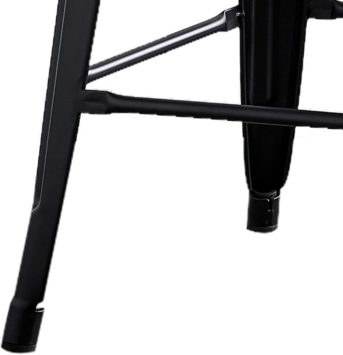 AC Pacific 24” Metal Barstool Set of 2 – Country Rustic Style - Image 8