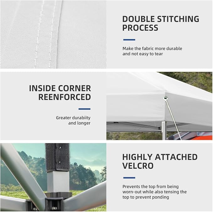 10x10 Durable Pop up Canopy Tent - Image 4