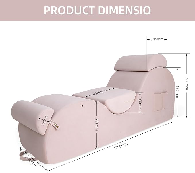 Chaise Lounge Chair for Yoga, Chaise Lounge - Image 3