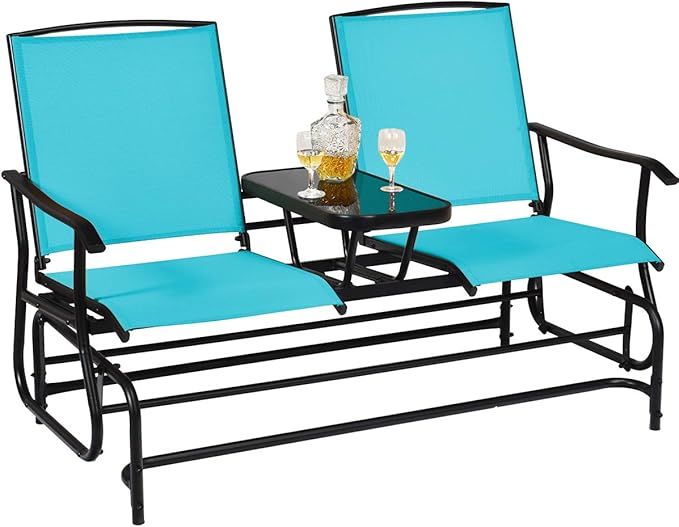 Giantex Patio Bench Glider Chair by Giantex